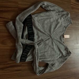 Bloch Gray Crop Top
